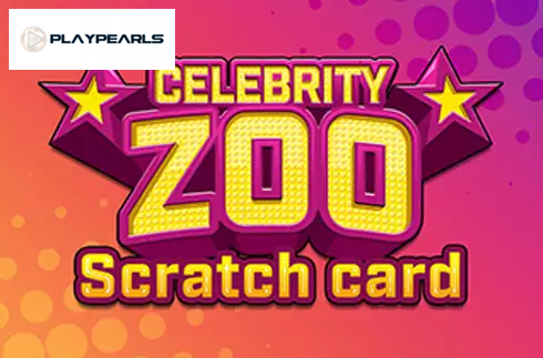 Celebrity Zoo Scratch Card